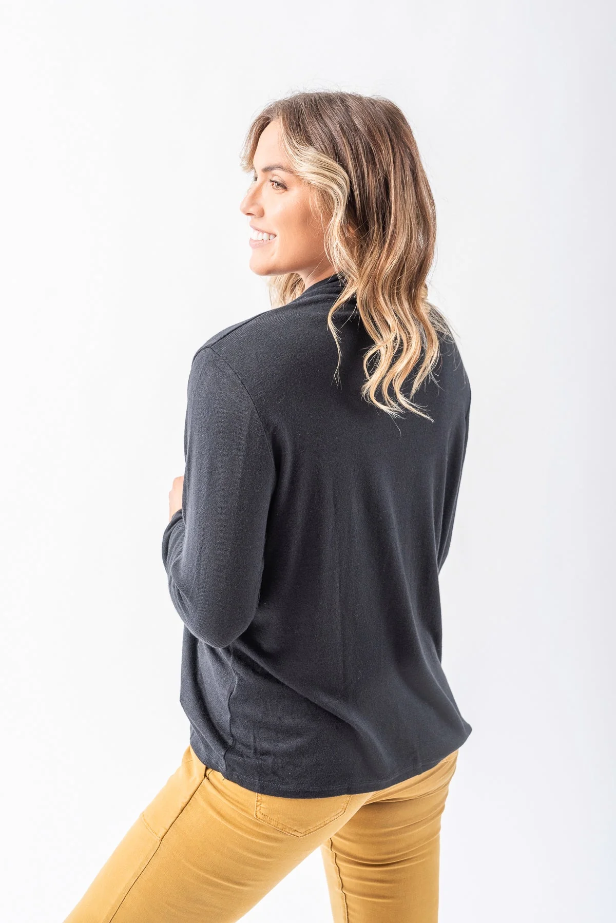 Saco Lanilla Negro - Imagen 3