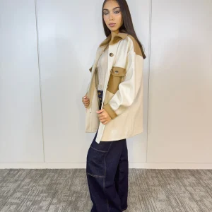 Sobre Camisa Dua - Natural/Camel