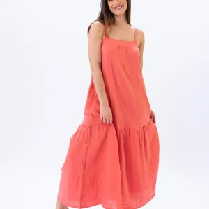 Solera Sofía Cotton Gauze Coral