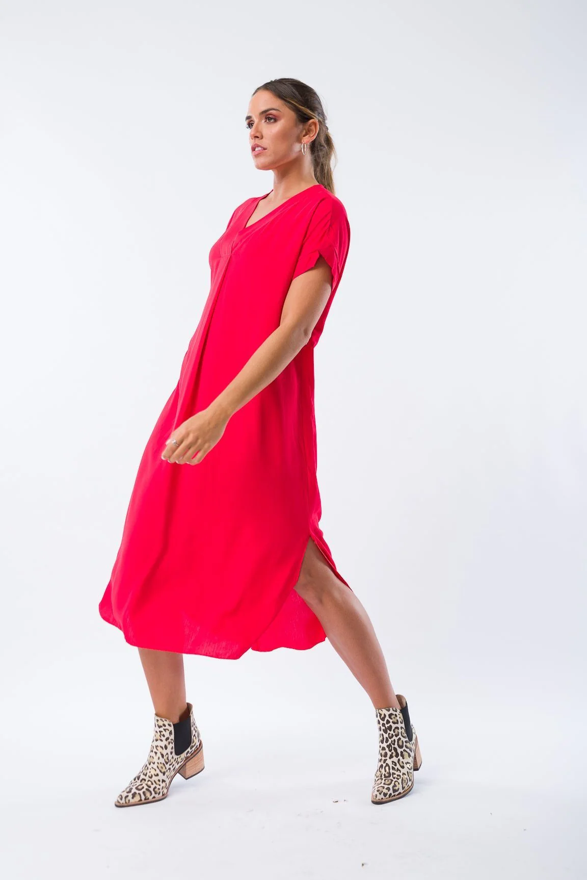 Vestido Julia Rojo - Imagen 3