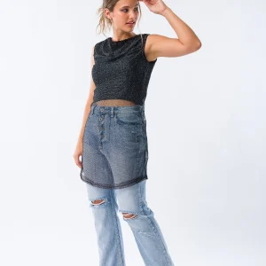 Vestido Oure S/Manga Negro